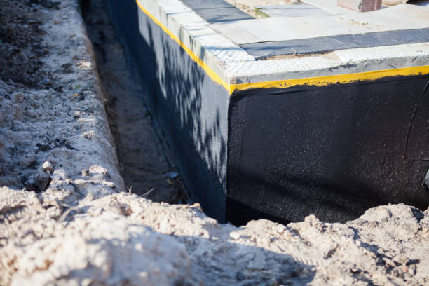 Residential Exterior Waterproofing installation at a Jewell, OH home by SJ Waterproofing Pros